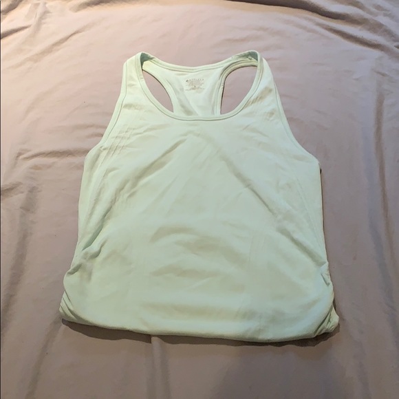 Athleta Mint Green Athletic Racerback Tank Top - Picture 2 of 6